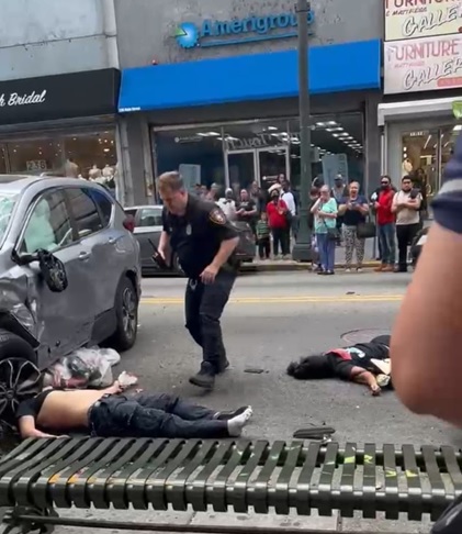 Video: Persecución policial en Paterson-NJ termina en tragedias